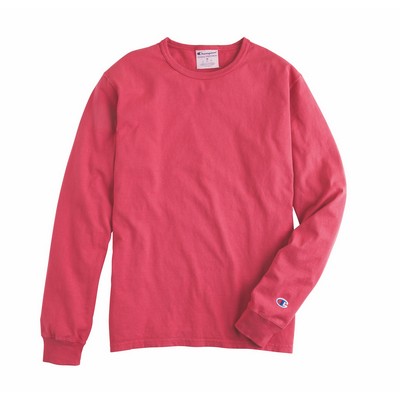 Champion® Long Sleeve Garment Dyed T-Shirt