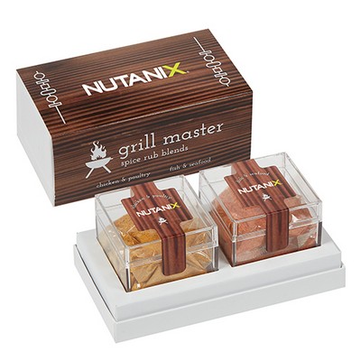 Signature Cube Collection - Grill Master Spice Rub Set - 2 Way