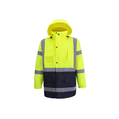 High Viz Rain Parka