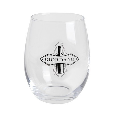 9 oz. Tulip Stemless Wine Glass (1 Color Imprint)