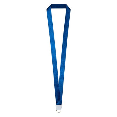 3/4" Pillar™ Comfort Silver Lanyard (Blank)