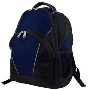 Triple Play Navy Blue Deluxe Backpack