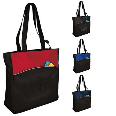 Two-tone Trade Show Tote Bag