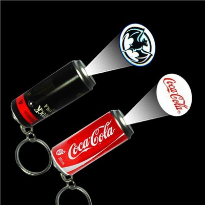 Can Shape Projector Keychain