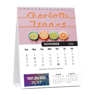 Name Personalized Desk Calendar (5 1/2"x7")