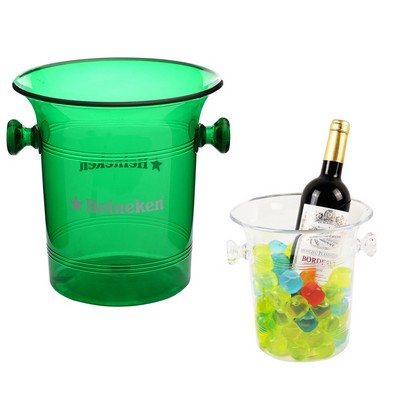 Champagne Plastic Ice Bucket/3.5L