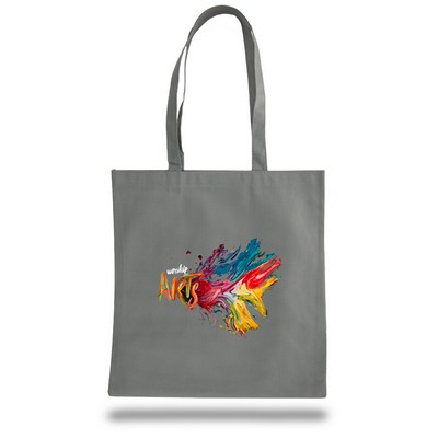 Non Woven Convention Bag w/ 26" Shoulder Strap - Full Color Transfer (15"x16")