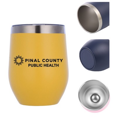 Eggshell Stainless Steel Vacuum Wine Cup