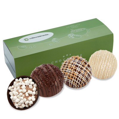 Hot Chocolate Bomb Gift Box - Deluxe Flavor - 3 Pack - Option 1