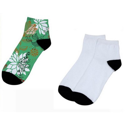 Sublimation Low cut Kids Polyester Sock