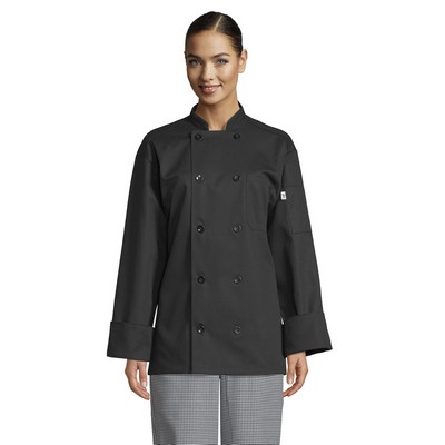 Uncommon Threads Classic Black Chef Coat