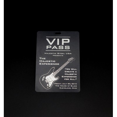 Metal VIP & Backstage Passes