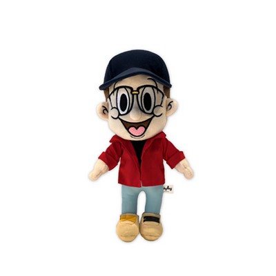 Custom Plush Bobby Boy Character Doll