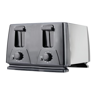 Black 4 Slice Toaster