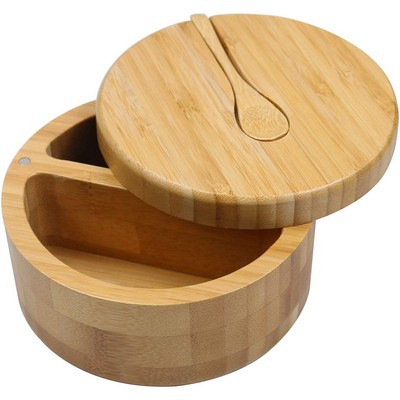 Bamboo Storage Box Magnetic Lid