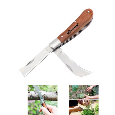 Stainless Steel Garden Budding Knife