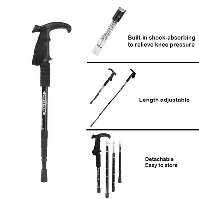 Adjustable Anti Shock Trekking Poles