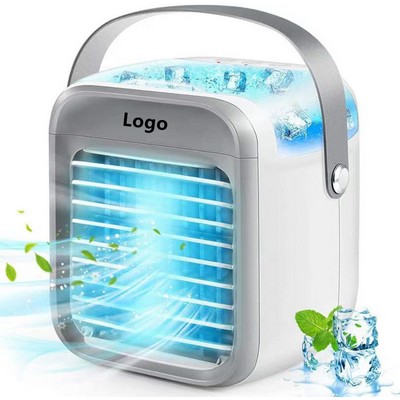 3-IN-1 Portable Air Cooler Desktop Cooling Fan USB Powered