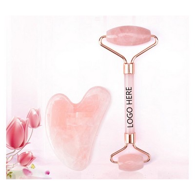 Rose Quartz Massager Face Roller