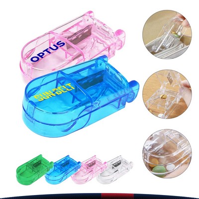 Transparent Pill Splitter Cutter