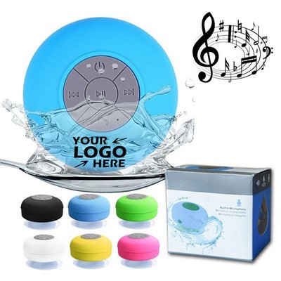 Suction Cup Waterproof Bluetooth Speaker