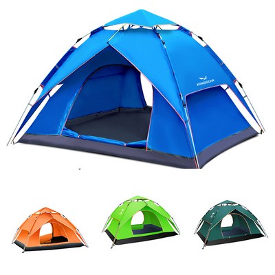 Automatic Outdoor 3-4 Person Camping Tent