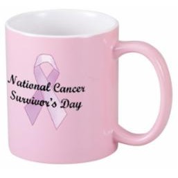 11 Oz. Two Tone Pink Sublimated Mug