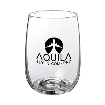 12 oz. Crystal Glass (1 Color Imprint)