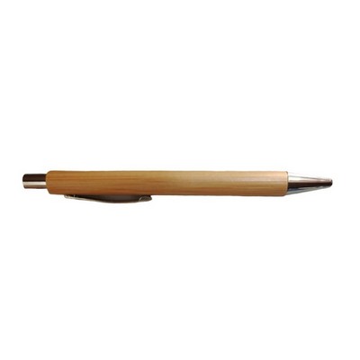 Metal Accent Bamboo Pen