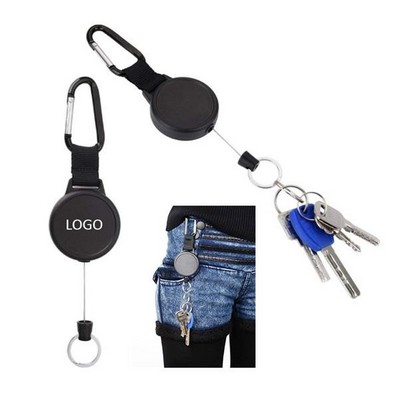 Retractable Key-Chain Badge Reel