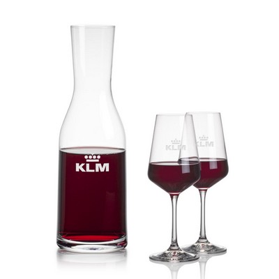 Caldmore Carafe & 2 Cannes Wine