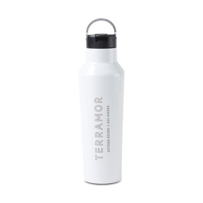 CORKCICLE® Sport Canteen - 20 Oz. - White