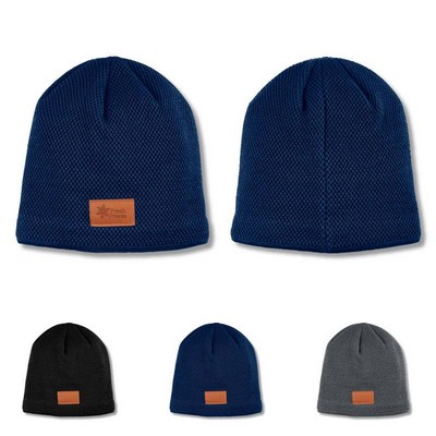 Leeman Classic Textured Knit Beanie