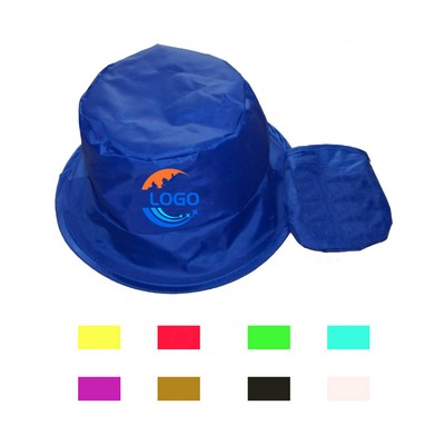 MOQ 100pcs Quick-Drying Folded Fisherman's Hat With Bag