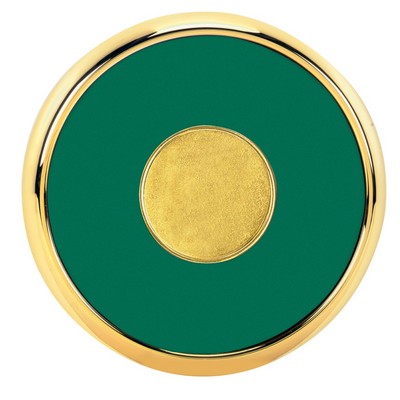 Round Brass Coaster