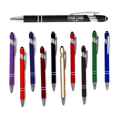 Elegant Laser Engraved Ballpoint Pen/Stylus