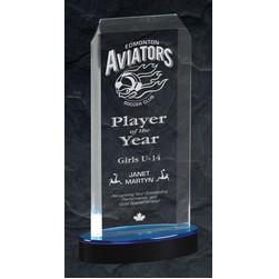 Spectra Acrylic - Red, Award Trophy, x