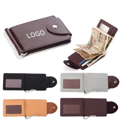 Money Clip PU Wallet