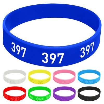 Glow-In-Dark Silicone Bracelet