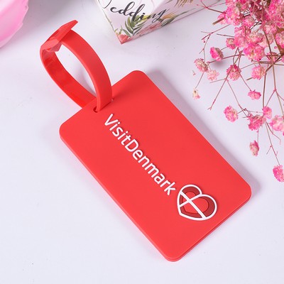 Eco-friendly Soft Plastic Luggage Tag