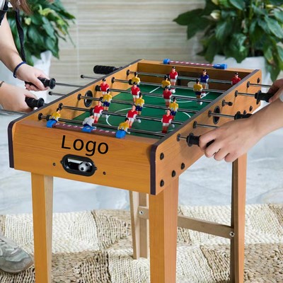 Mini Foosball Table Soccer Game Set For Kids And Adults 26'' High