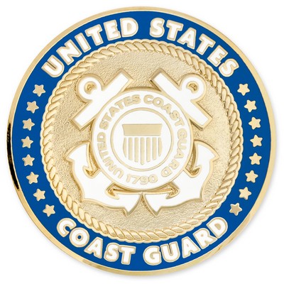 Officially Licensed Engravable U.S. Coast Guard Coin