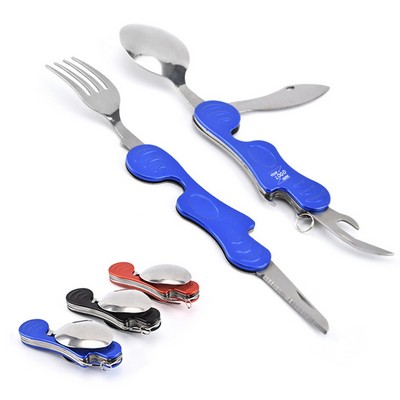 Foldable Stainless Steel Multi-tool Utensils