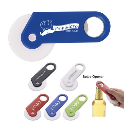 Multifunctional Pizza Cutter With Bottle Opener(Free shipping)