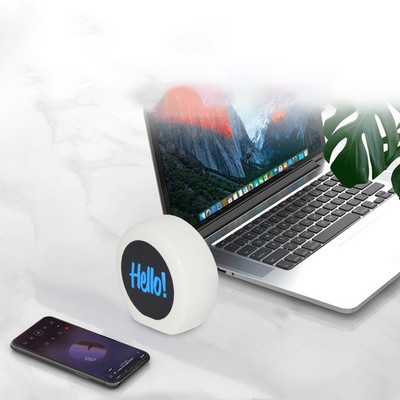 LED Light UP LOGO Bluetooth Speaker