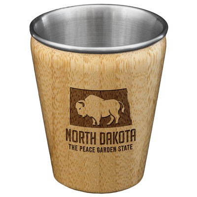 North Dakota State Shot Glass