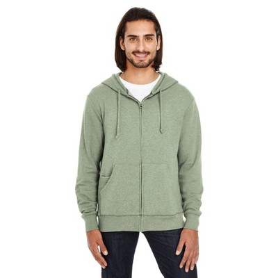 Threadfast Apparel Unisex Triblend French Terry Full-Zip