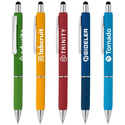 Serena Retractable Gel Stylus Pen