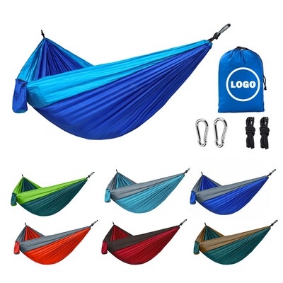 Folding Swing Camping Hammock With Pouch