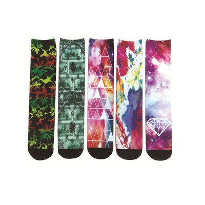 Sublimation 3D Long Tube Socks